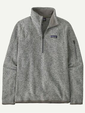 Patagonia - Women's Better Sweater® 1/4-Zip Fleece in Birch White